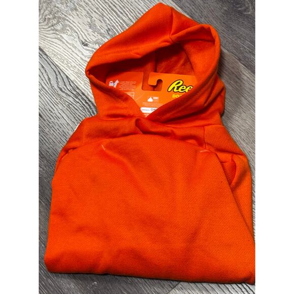 Hershey's Reese's Peanut Butter Cups Sweater Hoodie Dog Coat Apparel Size Large - Picture 4 of 4